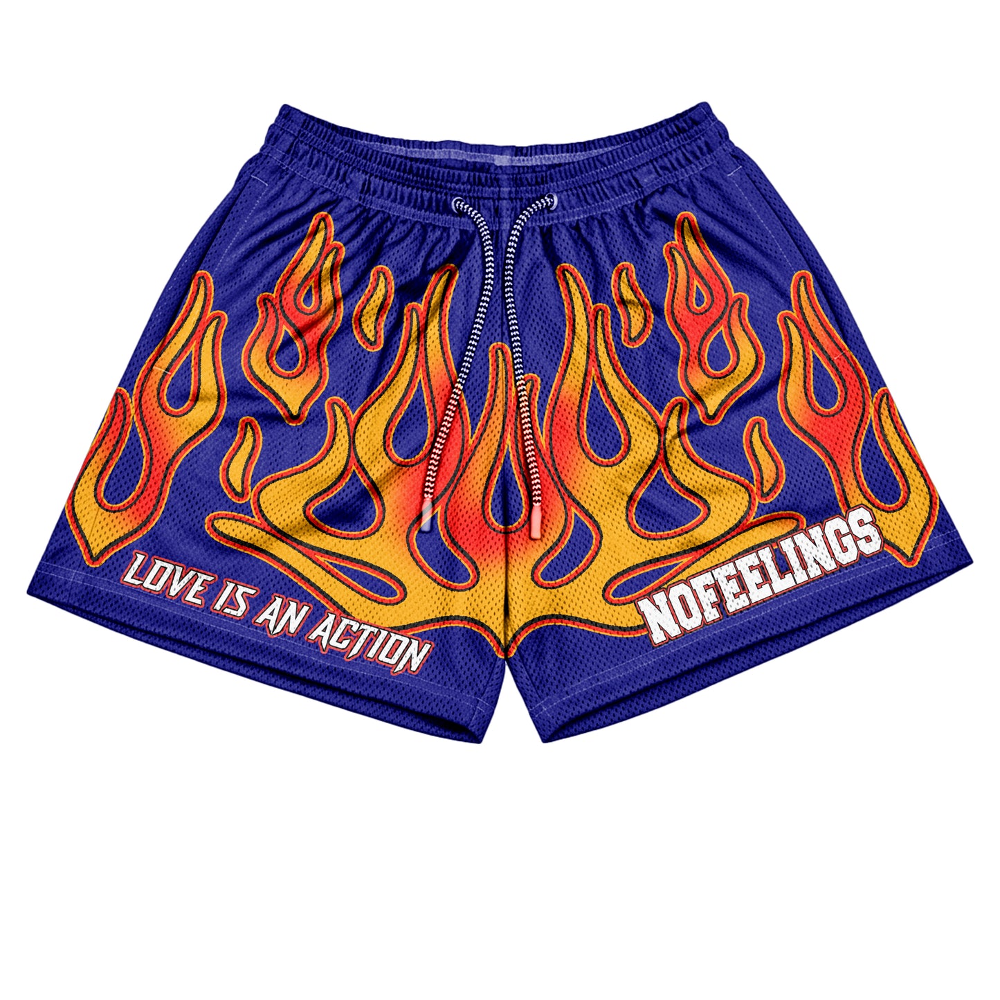 "WE ON FIRE" Mesh Short