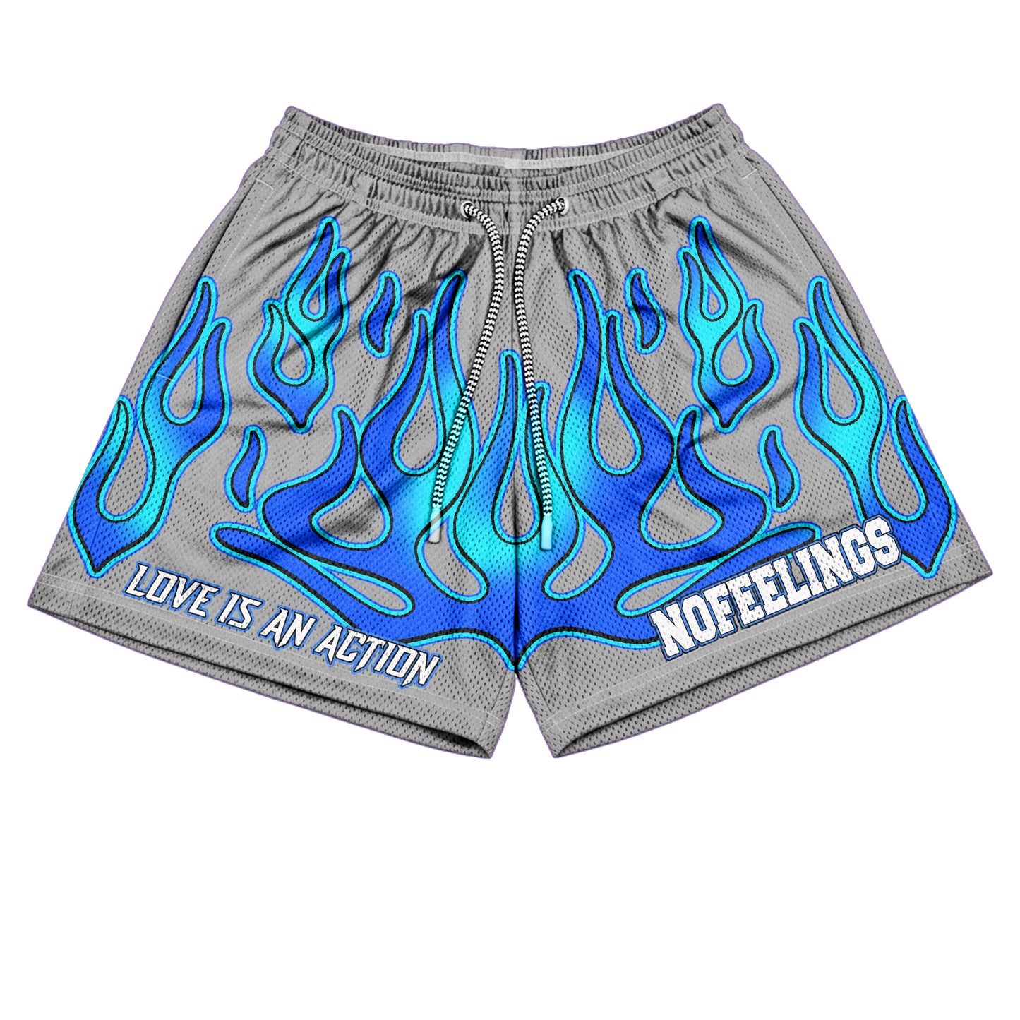 "WE ON FIRE" Mesh Short