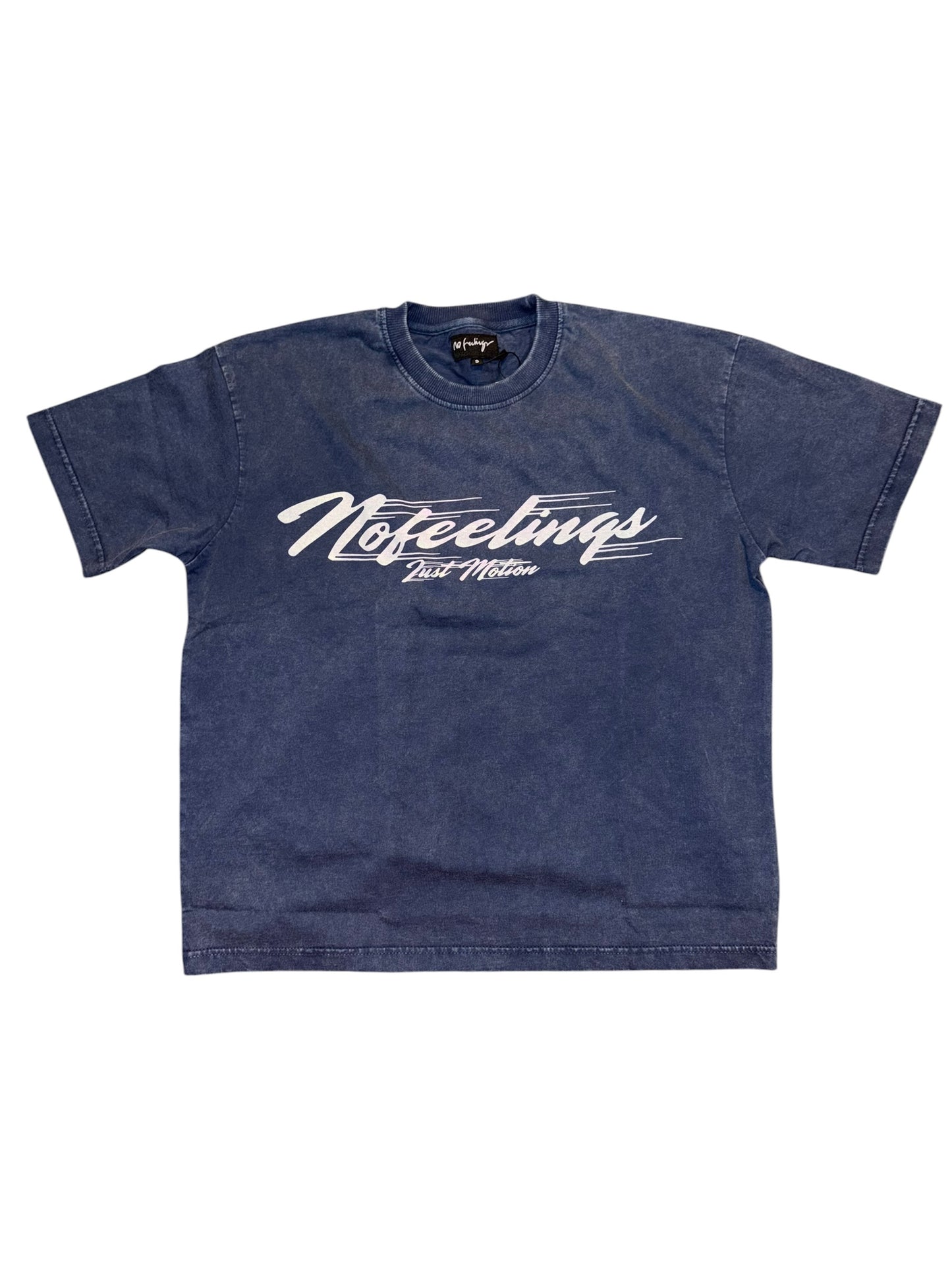 Motion Tee — Green & Navy