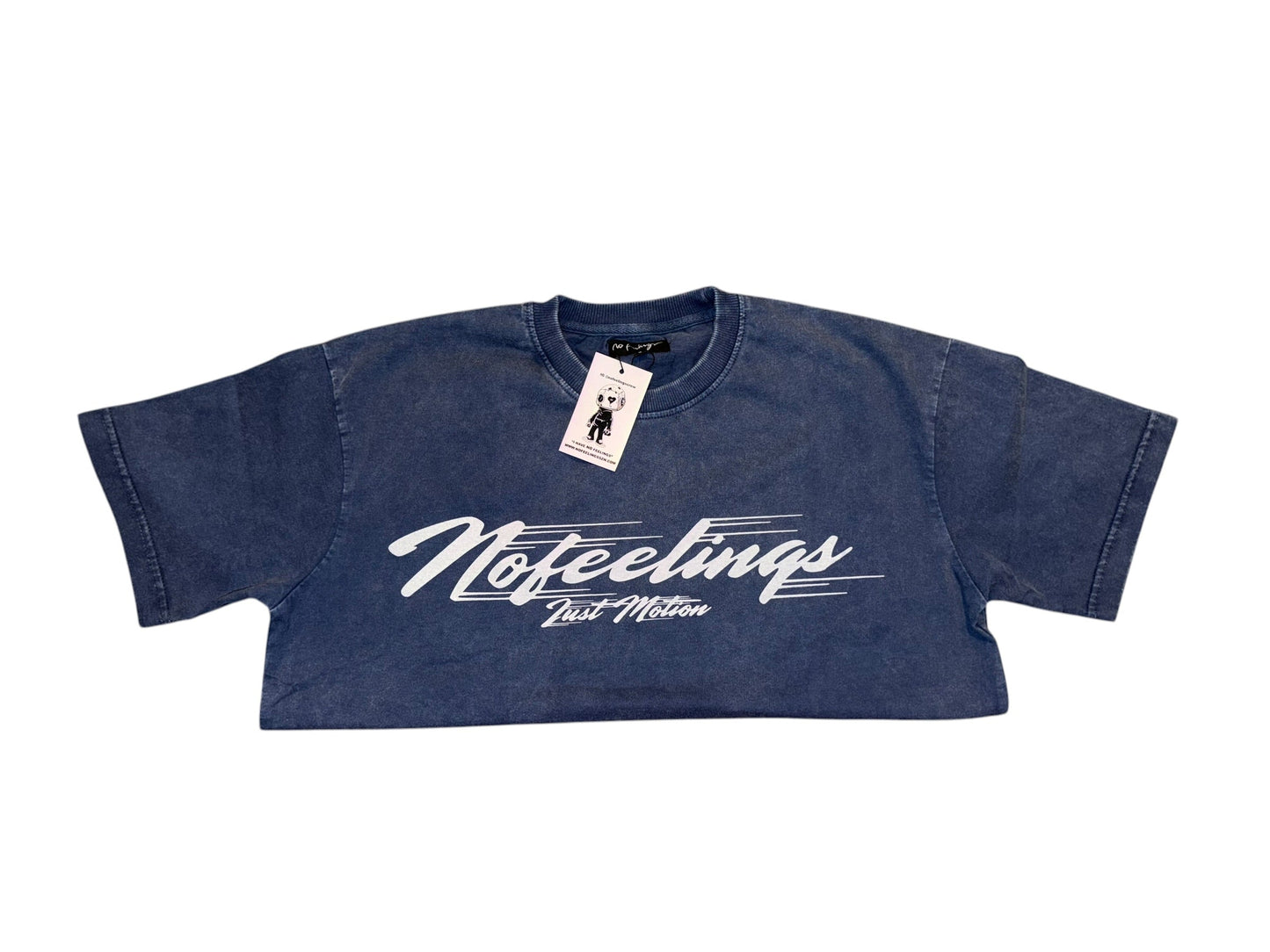 Motion Tee — Green & Navy